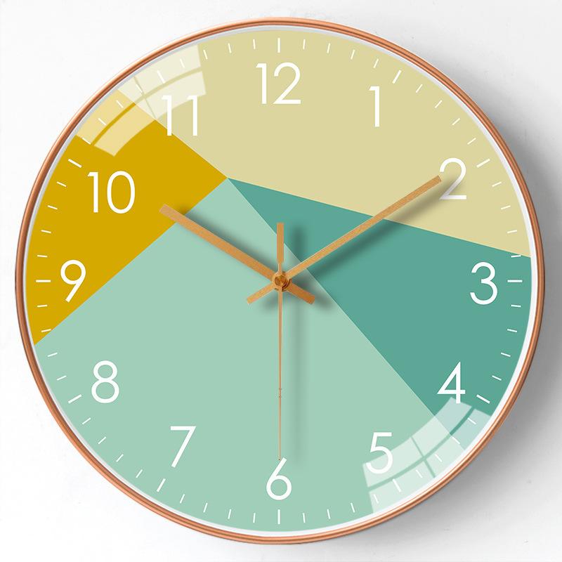 10-Inch 25Cm Modern Personalized Wall Clock Home Living Room Bedroom Clock Silent Wall Quartz Clock Shipped
