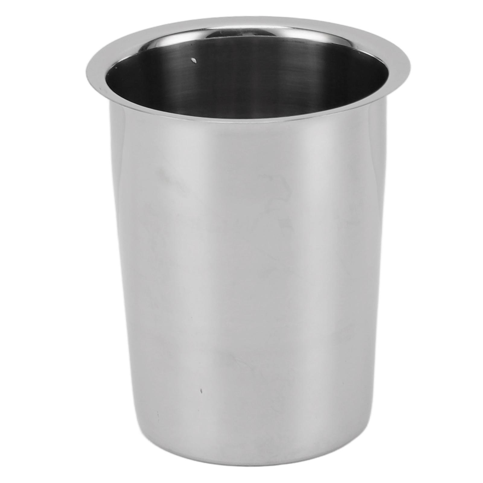 

Kitchen Utensil Holder Multipurpose Large Capacity Mess Proof 304 Stainless Steel Utensil Holder for Countertop Without Holes светло-серый