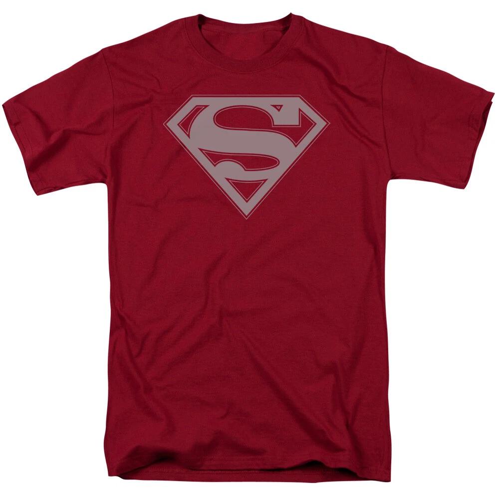 Superman  Crimson & Gray Shield  T-Shirt S