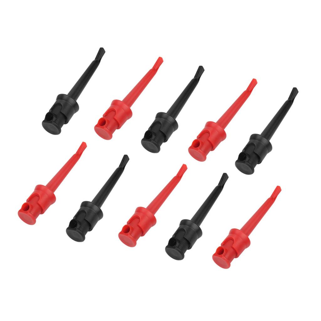10pcs P5002 Multimeter Test Hook Lead Grabbers for SMT/SMD IC D20 Cable Welding