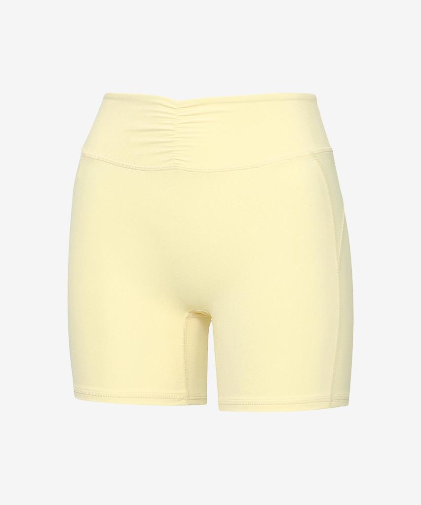 GRANDE LINE Compression Shirred 3.5-Length Short Leggings