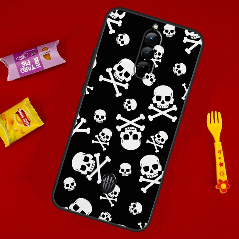 

Skull Gothic Creepy Pastel Goth Case For ZTE Nubia Red Magic 10S 10 11 Pro Plus 10 Air 6S 7S 6 7 5G 8 8S 9 9S Pro Plus Cover Red Magic 9 Pro