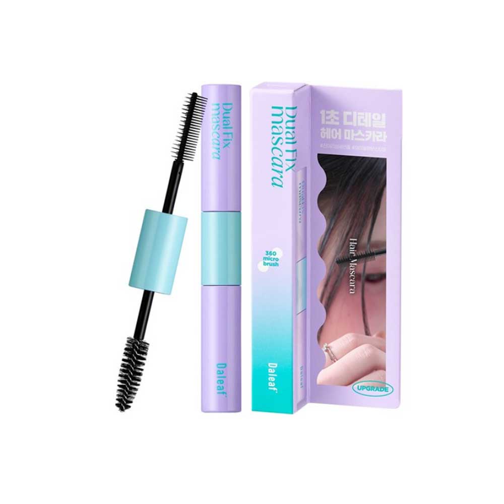 Daleaf Glam Dual Fix Hair Mascara 10ml – Flyaway & Baby Hair Styling Fixer