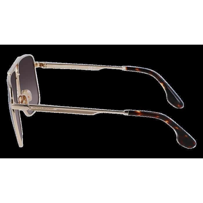 Lunettes de Soleil - VICTORIA BECKHAM - VB240S - Aviator - Doré - Brun Gradient