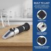 Stainless Steel Portable Bee Tools Handheld Honey Concentration Meter  Honey Moisture