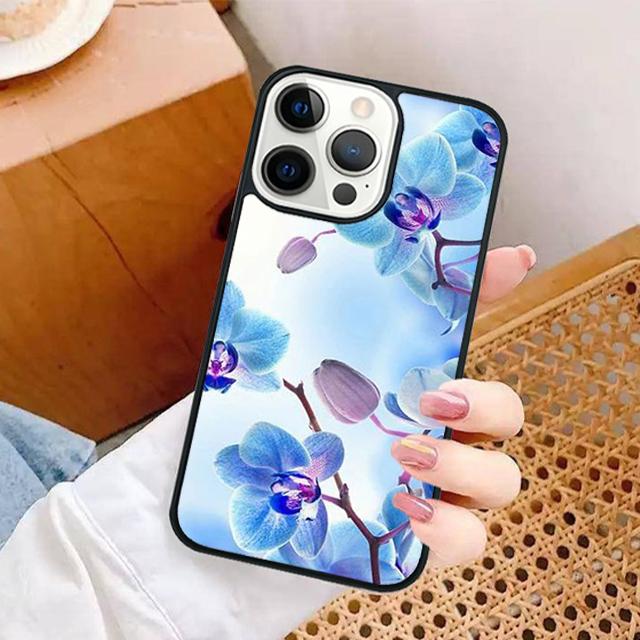 Orchid Flowers Colorful Phone Case for iPhone 16 15 SE2020 6 7 8 Plus for Apple 13 11 12 14 Mini Pro Max Cover Coque Shell