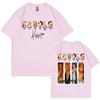 Singer Karol G Double Sided Graphic T Shirts High Streetr Fashion Trend Short Sleeve Tshirts Unisex Unisex Casual Cotton Tshirt