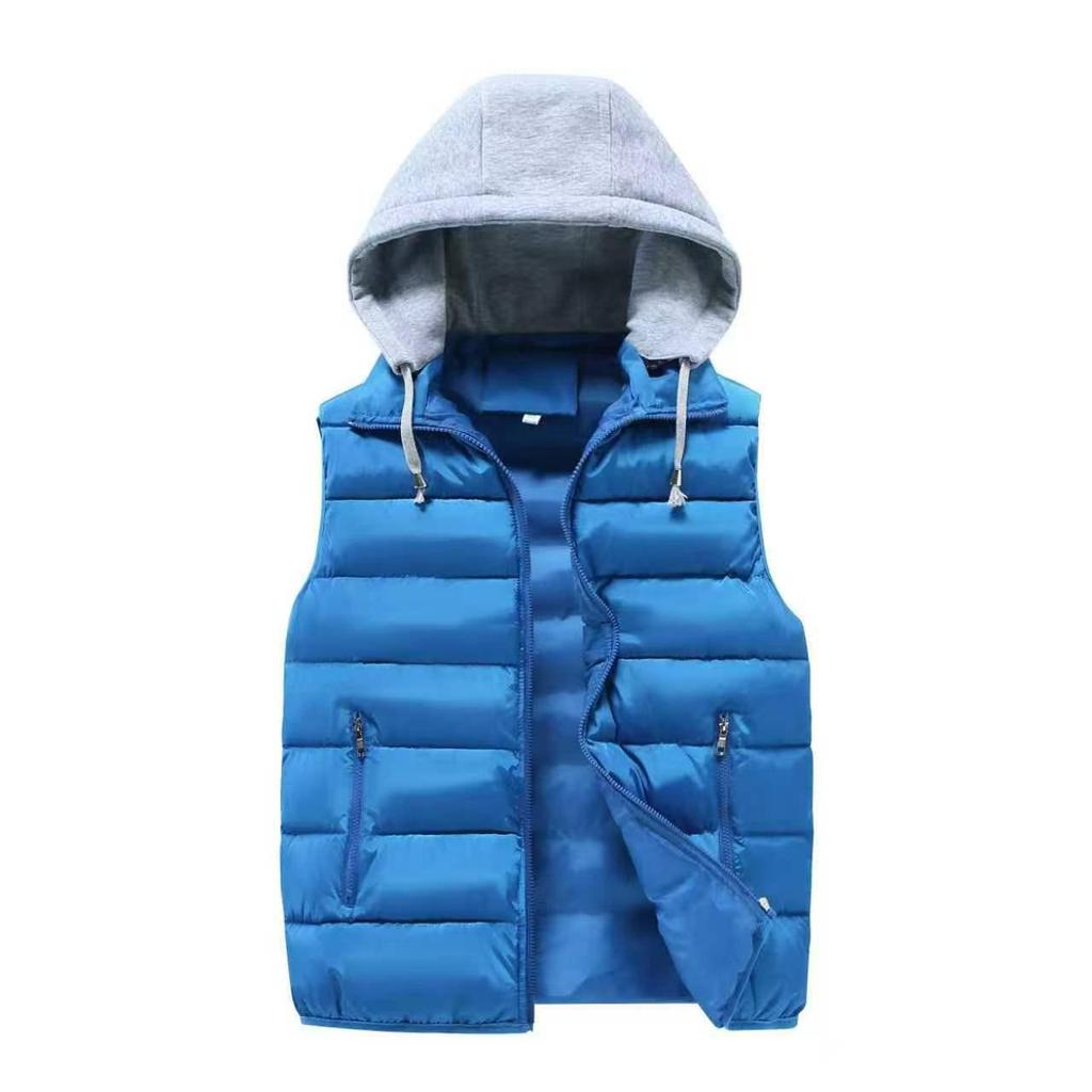 Herbst Winter Herren und Damen LOUG Bedruckte Baumwollweste