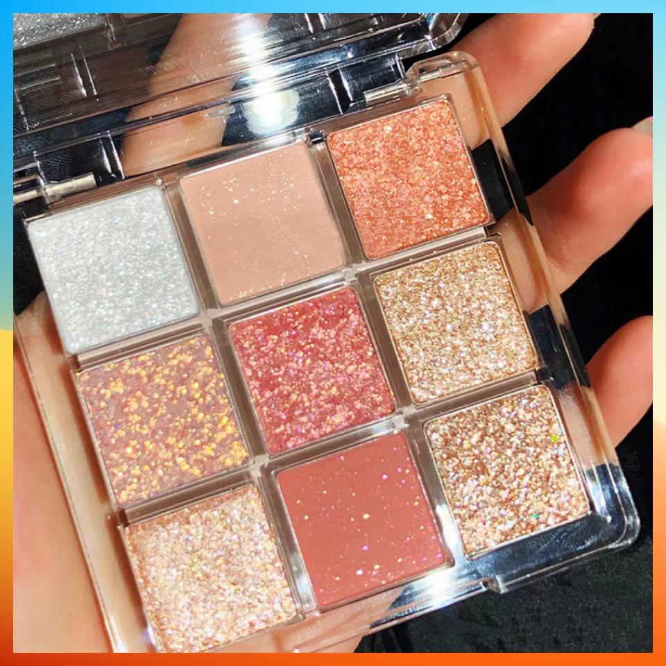 

9 цветов теней для век палитра макияжа для лица долговечные тени для век #2