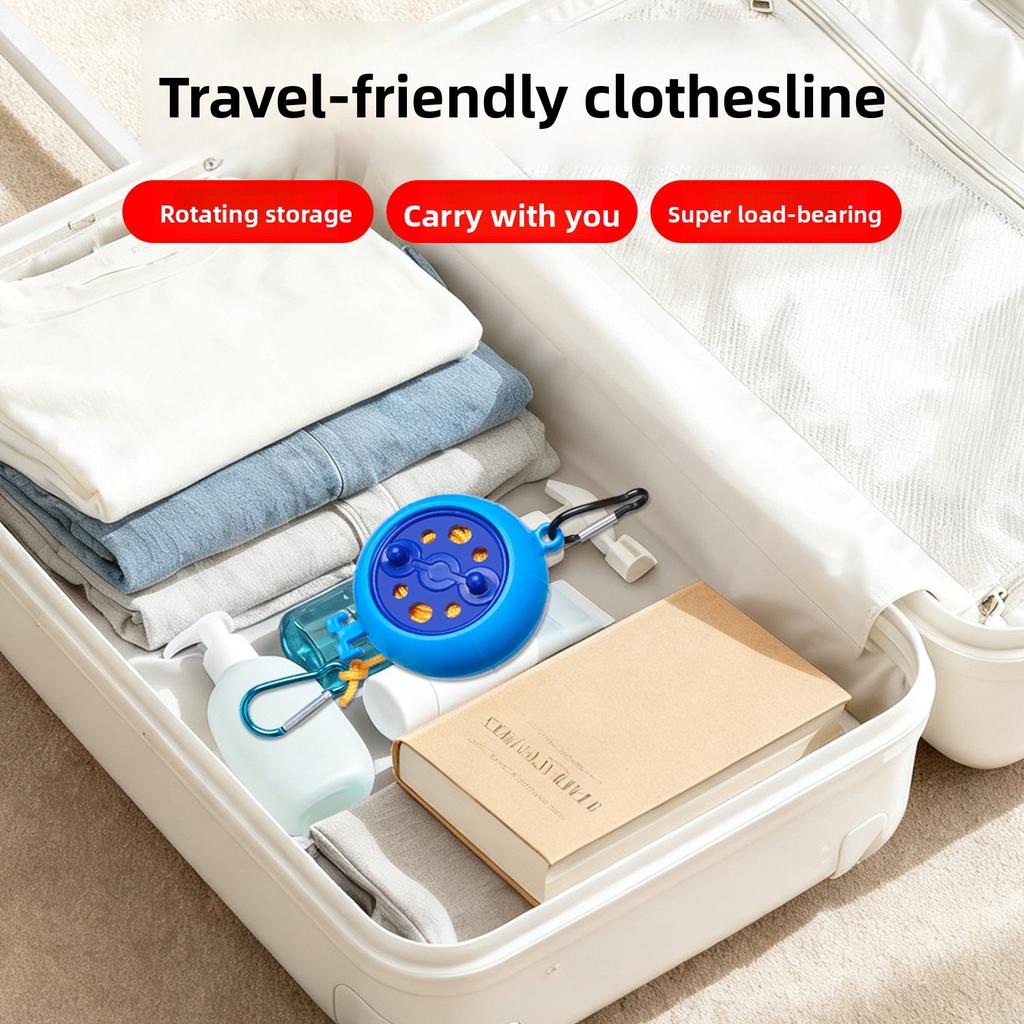 Travel Portable Clothes Drying Rope Home Dormitory Student Clothesline Business Trip Thickened Multifunctional Clothesline