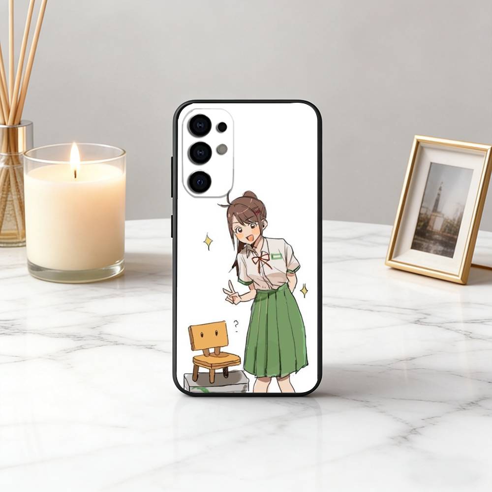 Cute S-Suzume Anime Phone Case For Samsung S25,S24,S21,S22,S23,S30,Ultra,S20,Plus,Fe,Soft Silicone Black Cover