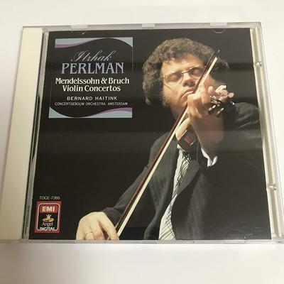 CD PERLMAN (ITZHAK) - Violin Concerto In E Minor TOCE7385 Japan Classical Used