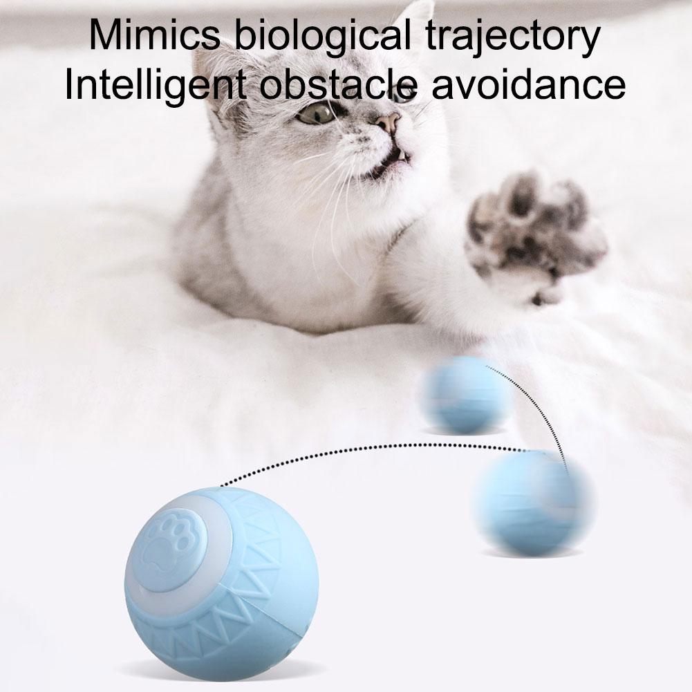 Cat Interactive Ball Self Rotating Ball Interactive Cat Toy Ball Cat Game Accessories