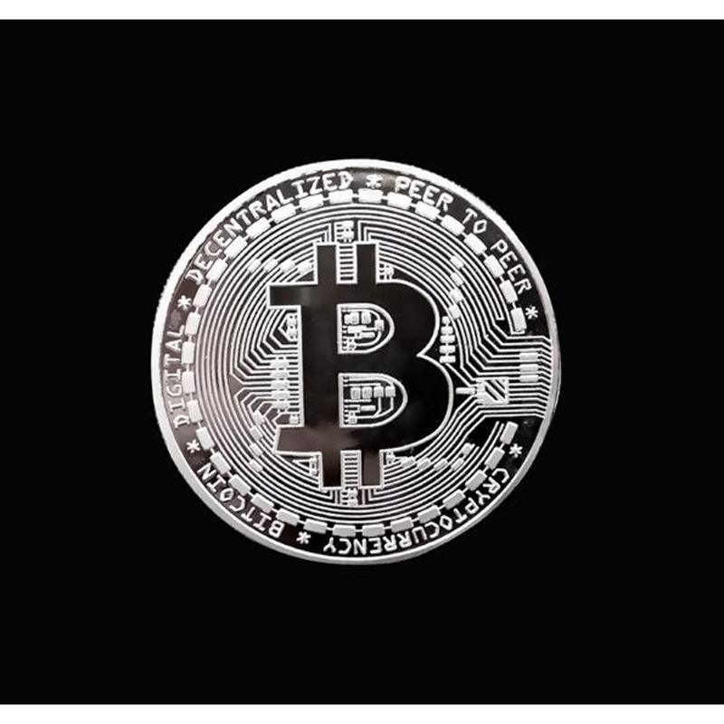 Bitcoin Coin Collectible Art Collection Gift  Commemorative Bit BTC