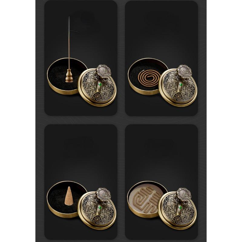 1PC Ancient Incense Burner Plate Incense Burner Incense Burner Household Indoor