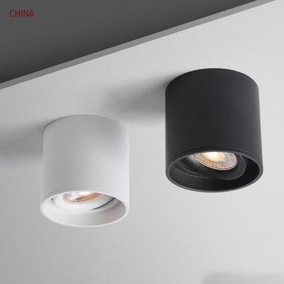 Oberflächenmontage Dimmbare Zylinder-LED-Einbaustrahler 7W 9W 10W 15W 18W 20W COB Deckenstrahler AC85~265V Runde Lampen Innenbeleuchtung