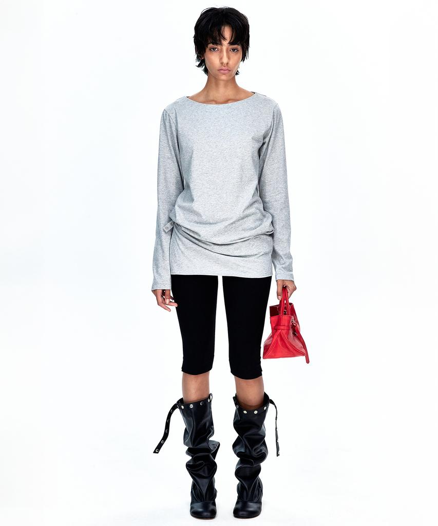 Margesherwood Snap High Leather Boots_Black