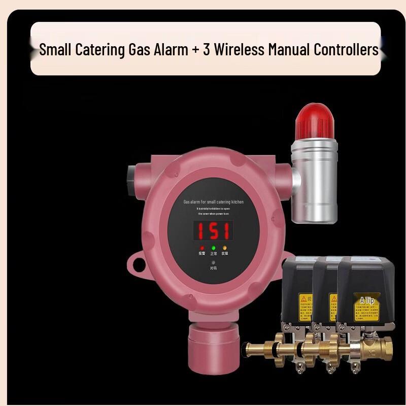 Brangdy Combustible Gas Alarm with Wireless Manipulators