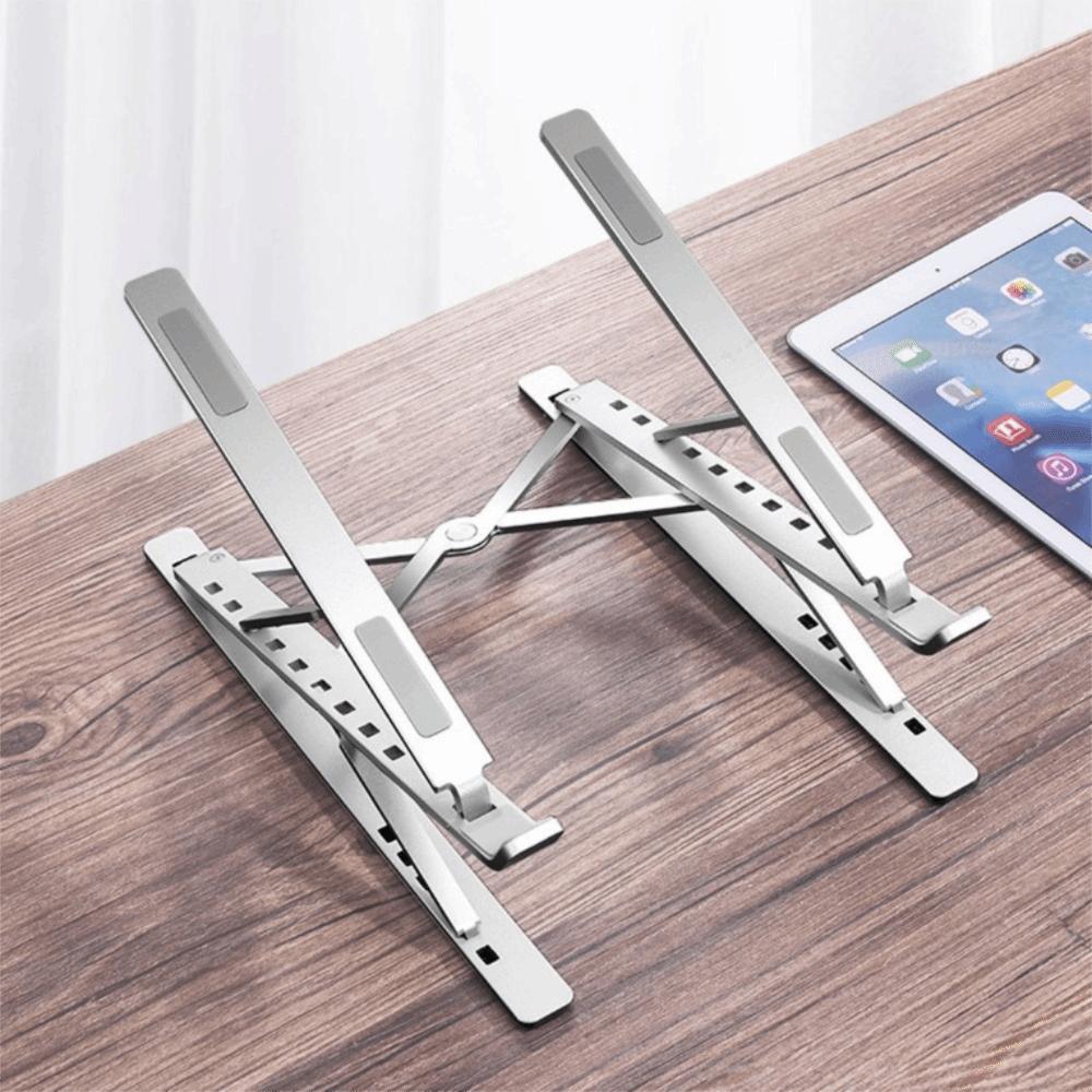 Double Layer Laptop Stand Adjustable Portable Tablet Stand Notebook Support Holder Computer Desk