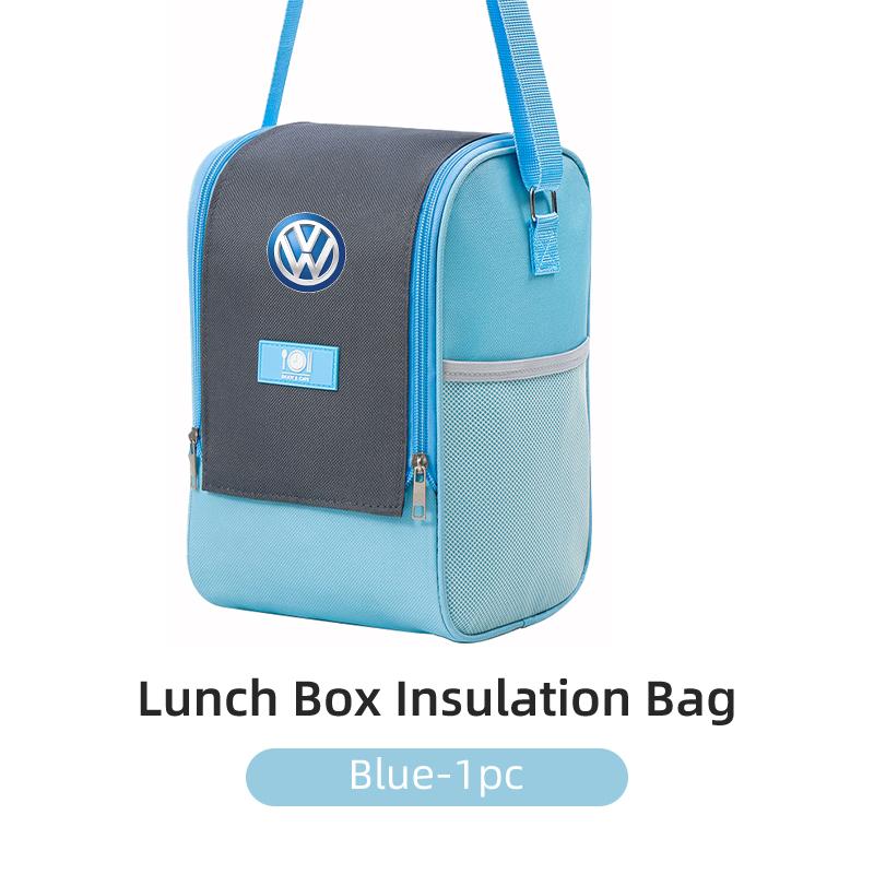 RUN1 Portable Thermal Lunch Bag Food Box with Shoulder Strap Waterproof For Volkswagen VW Scirocco Jetta Beetle Golf Passat Tiguan