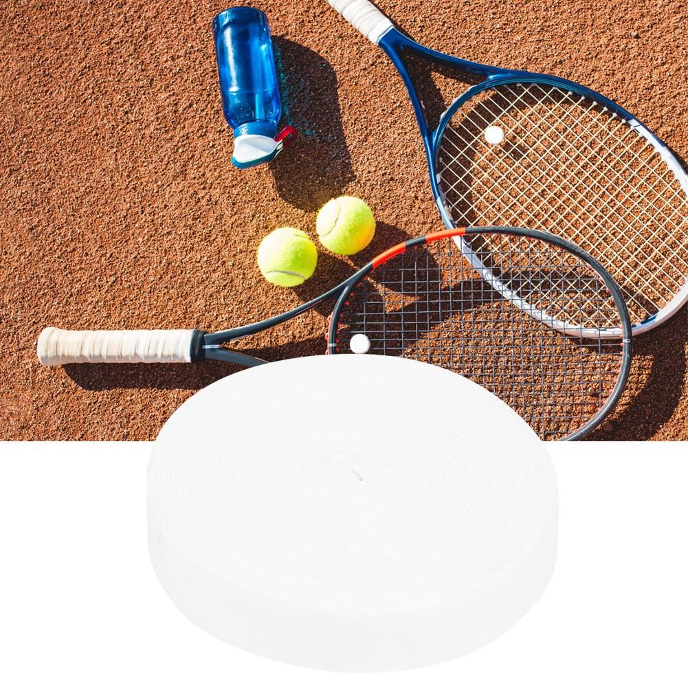 10M Polyester Fiber Sweat Absorption Anti Skid Badminton Racket Grip Tape Breathable Soft Hand Feeling Tennis Bat