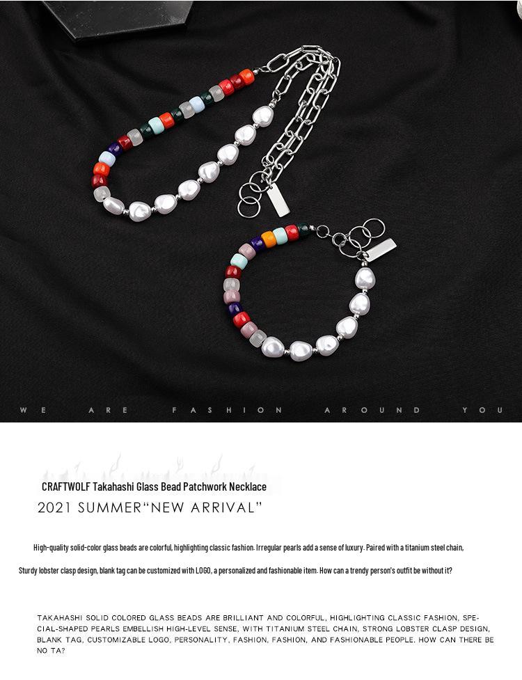Bohemian Baroque Pearl Necklace: European and American Cross-Border Style