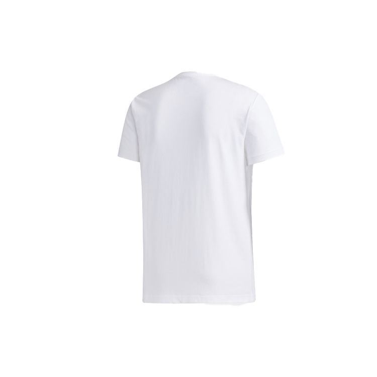 Adidas Neo Tee Casual 2020 Round Neck Short Sleeve T-Shirt Men Tops White GK1495