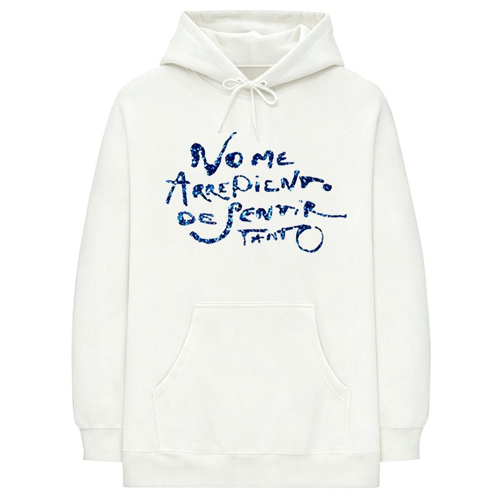 Karol G Album No Me Arrepiento De Sentir Tanto Hoodies Herren Damen Kleidung Mode Langarm Freizeit-Sweatshirts Streetwear