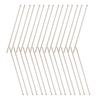 Hand Held Wooden Flagpole for Garden Display 30Pcs Durable Wood Set