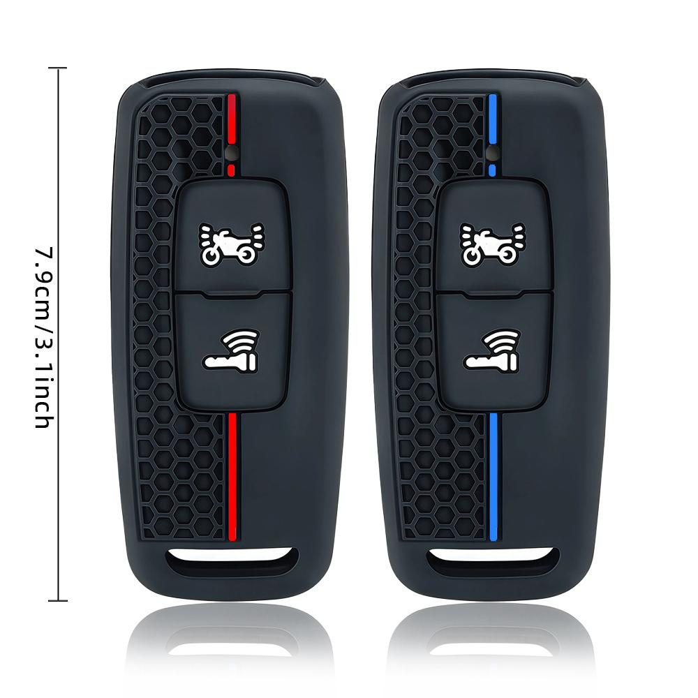 2 Buttons Silicone Remote Key Cover Shell Key Case Protector For Honda Adv 150 Pcx 125 Switch Adv Wrench 350 Pcx160 Vision Sh350