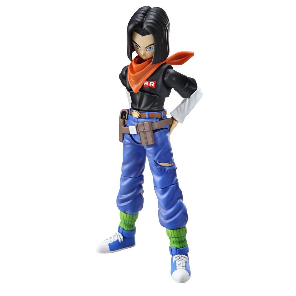 Standard Dragon Ball Android 17 Plastikmodell Figur-rise Farbcodiert