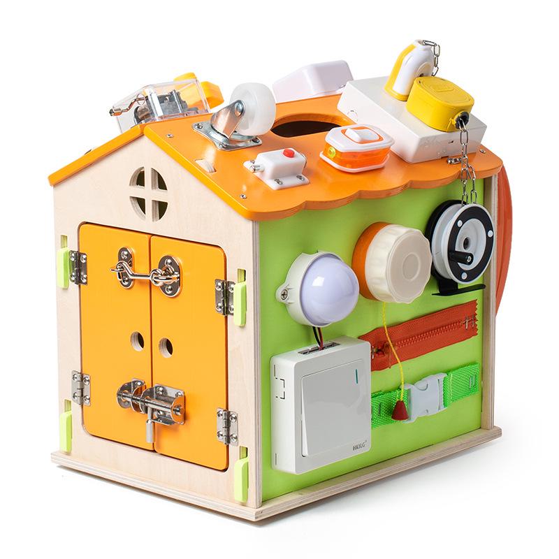 Montessori Busy Box: Early Education Toys for Ages 2-3