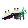 MOC Mini Cruise Shipwreck Puzzle Building Block Toy Gift for Children