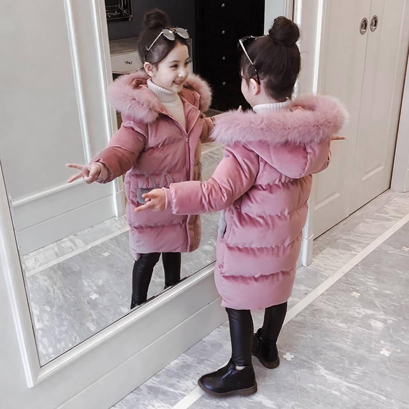Buy Girls Down Jackets Baby Outdoor Warm Clothing Thick Coats