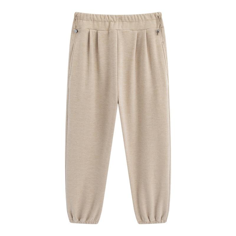 Maternity Pants Fleece Thickened Autumn and Winter New Maternity Wear Loose Maternity Casual Pants Trousers Maternity Sweatpants