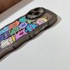 Funny Little Animal 15 Suitable for Iphone13promax Apple 12 Mobile Phone Case 11 Black Xr Cartoon 14 Chain