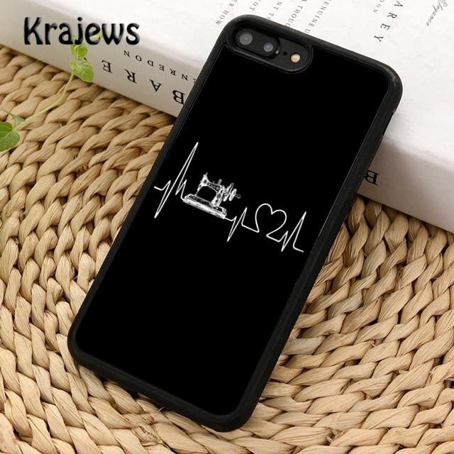 Krajews Antique Sewing Machine Soft Phone Case Cover For iPhone 17 Air 16 15 14 plus 11 12 13 pro max Plus coque Fundas