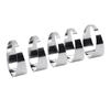 5Pcs 304 Stainless Steel Pie Cuts Tight Radius Deburred Not Welded for Automobiles Exhaust Pipe System Modification