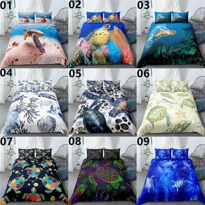 Sea Turtle Single/Double/Queen/King/Super King Bed Duvet Doona Quilt Cover Set