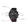 Citizen Ecology Drive Collection Light Powered Quartz Movement Cow Leather Strap Watch Men's Watches CA0695-17E