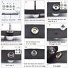 100pcs 15mm Canvas Snap Kit Marine Grade Snap Fastener Stainless Steel Snap Buttons for Boat Cover Sewing Leather Clothes Tent