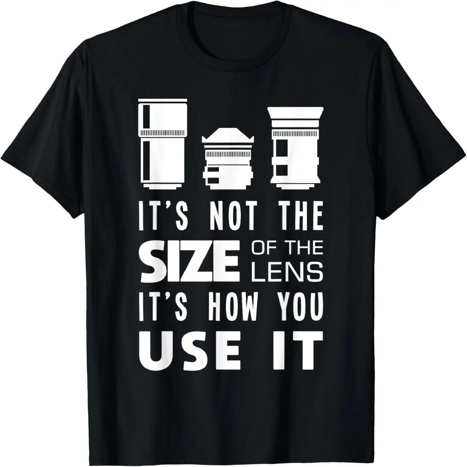 Photographer Funny If I can t take my Camera Photograph T-Shirt S