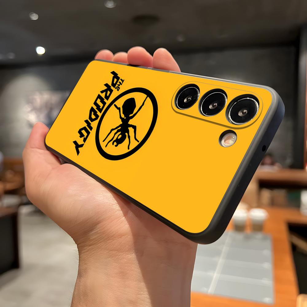 The Prodigy Artist Logo Phone Case For Samsung A56 A36 A26 A16 A15 A25 A35 A55 A14 A34 A24 A54 Black Soft Shell