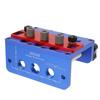 Wood Dowel Hole Drilling Guide 3 in 1 Woodworking Position Furniture Repair Dowel Cam Jig Drill Bit