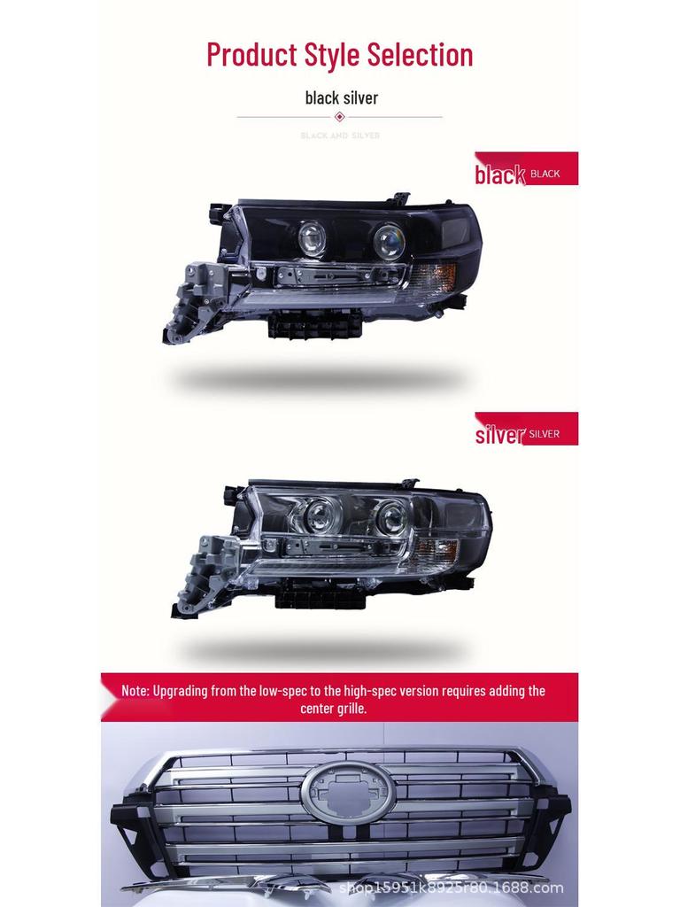 LED-Scheinwerfer-Baugruppe für Land Cruiser - High-End-Linse mit Tagfahrlicht
