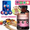 Complex de Cannelle de Ceylan et Curcuma en Gélules Soutien de la Glycémie et de la Santé Métabolique 120 gélules