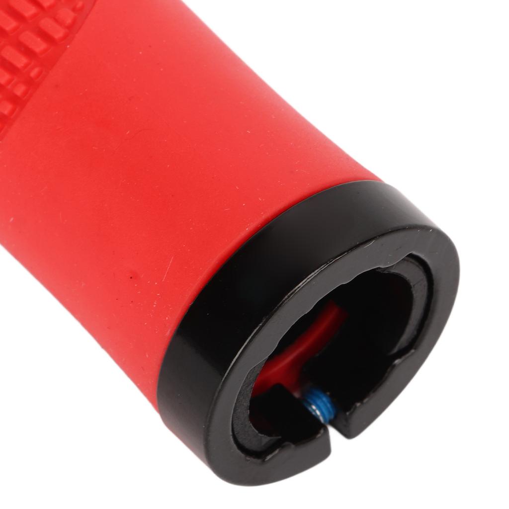 2 PCS Bike Rubber Handlebar Grips Anti Slip Handlebar Cover Shockproof Mountain Bike Handles