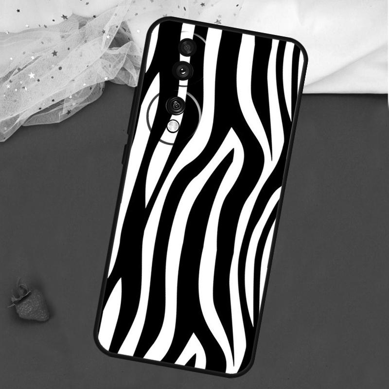 Cow Zebra Pattern Case For Honor Magic 8 5 6 7 Pro 200 400 50 70 90 Lite Win RT X8c X8b X9a X9b X9c X9d Cover