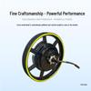 14-inch Brushless Gearless Electronic Brake Hub Motor for Electric Bicycles
