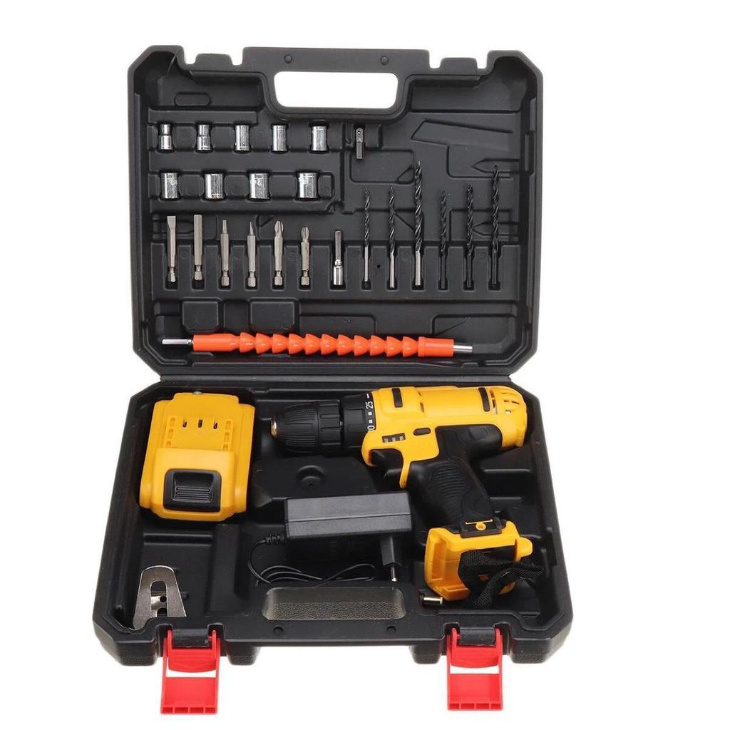 Cross High-Performance 12V/21V Multi-functional Lithium Electric Drill Set